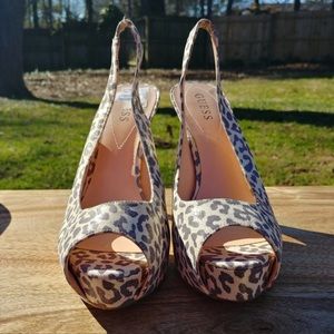 Guess size 10 animal print